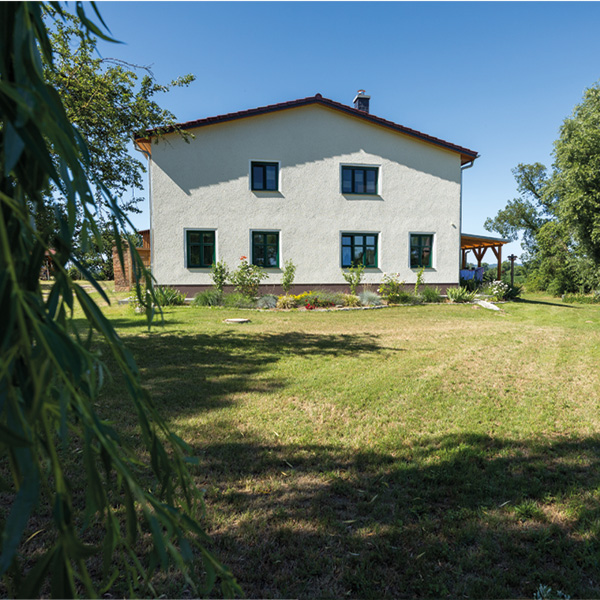 Ferienhaus von aussen